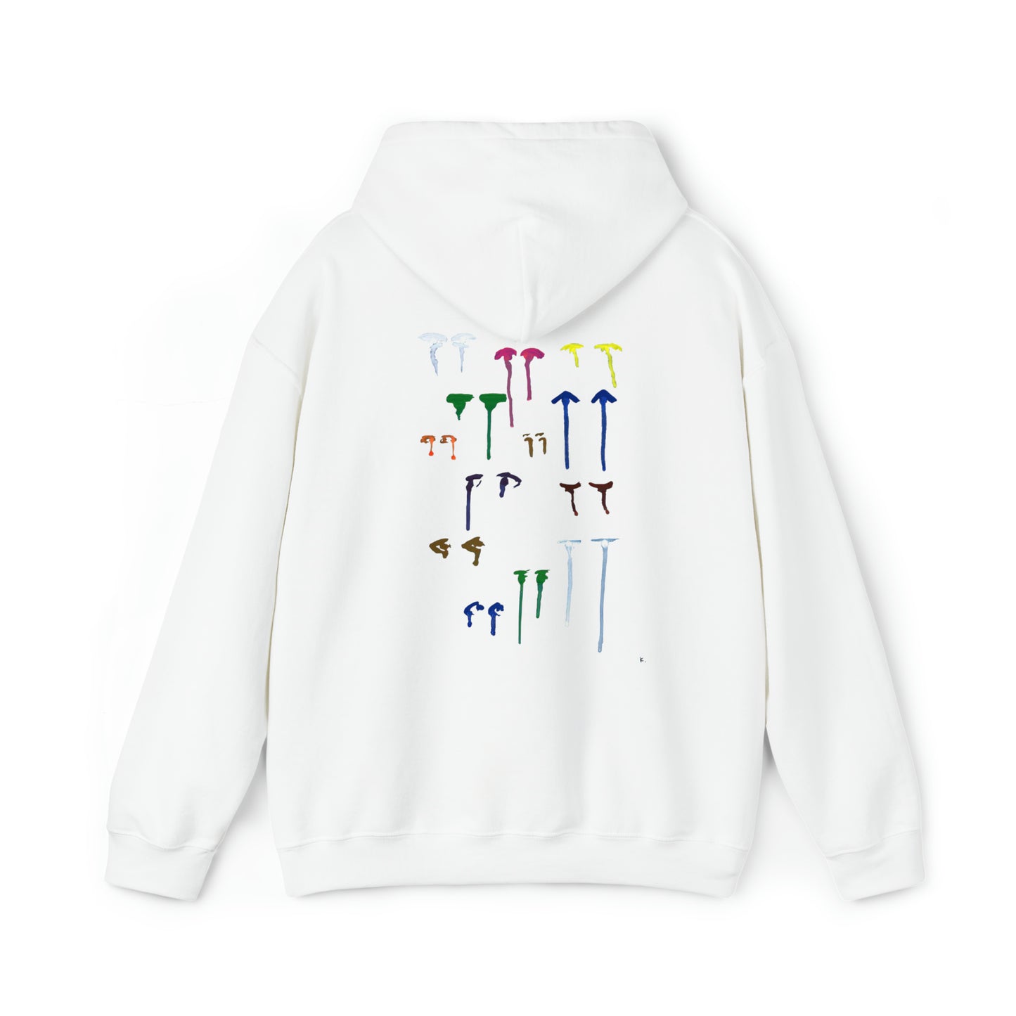 Tears everywhere .Unisex Hooded Sweatshirt