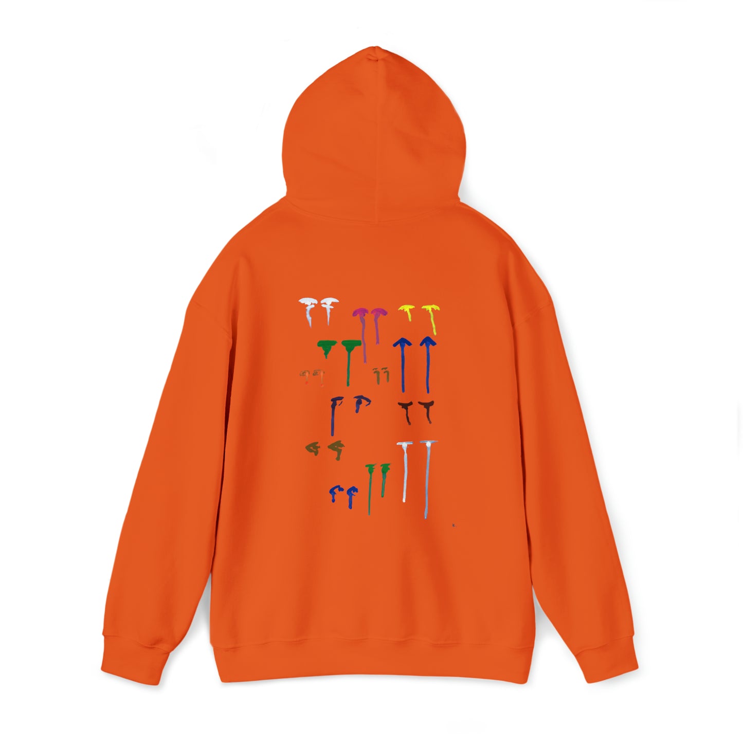 Tears everywhere .Unisex Hooded Sweatshirt