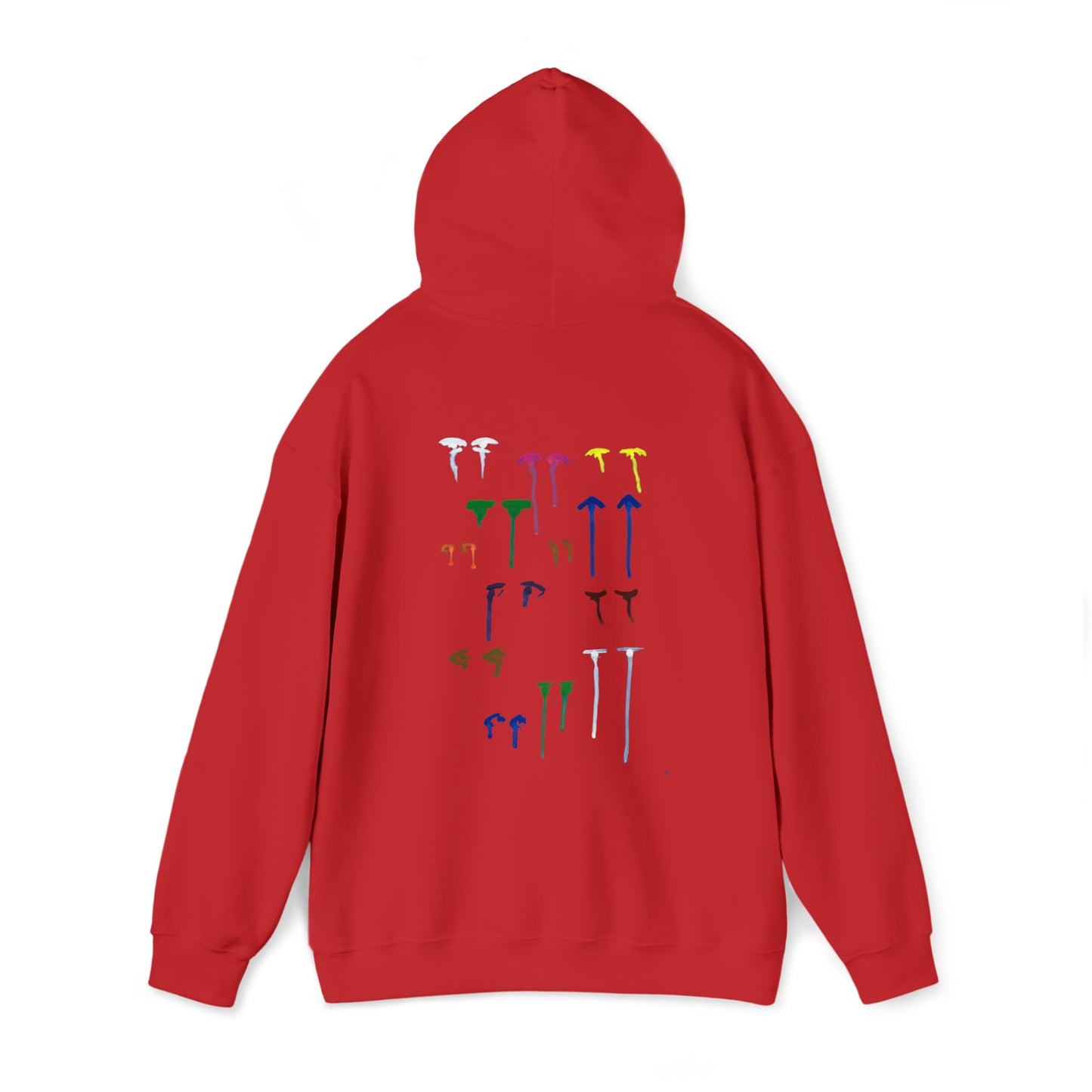 Tears everywhere .Unisex Hooded Sweatshirt