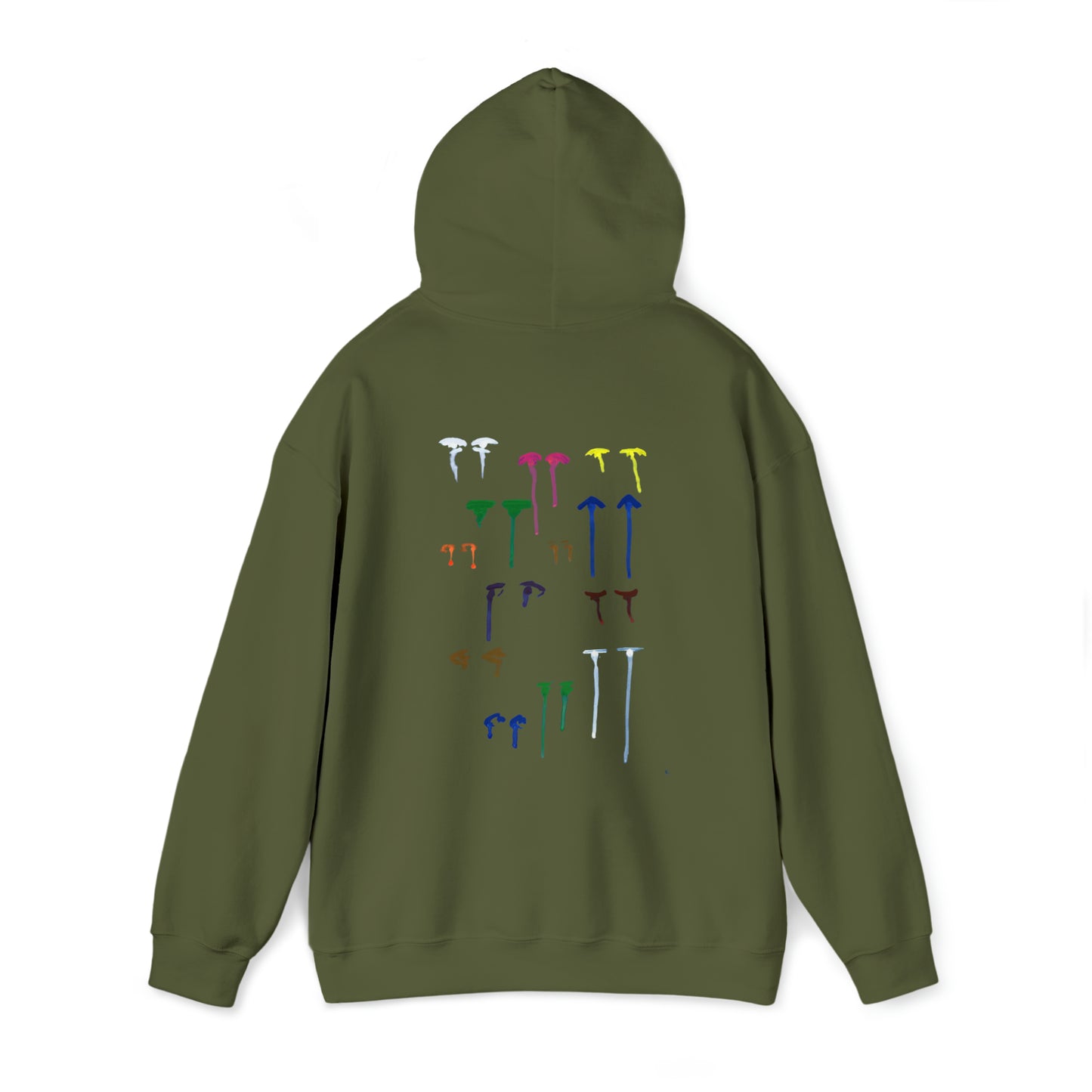 Tears everywhere .Unisex Hooded Sweatshirt