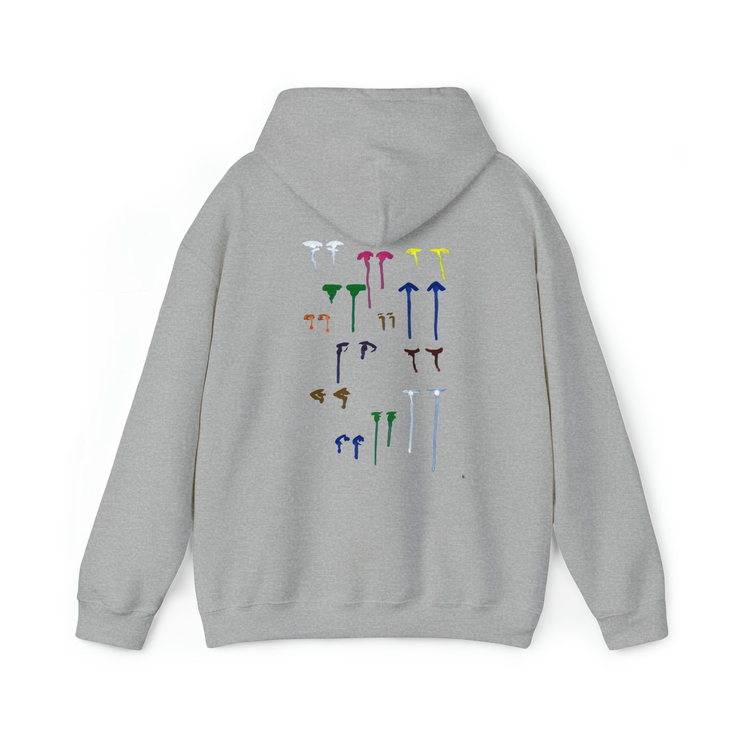 Tears everywhere .Unisex Hooded Sweatshirt