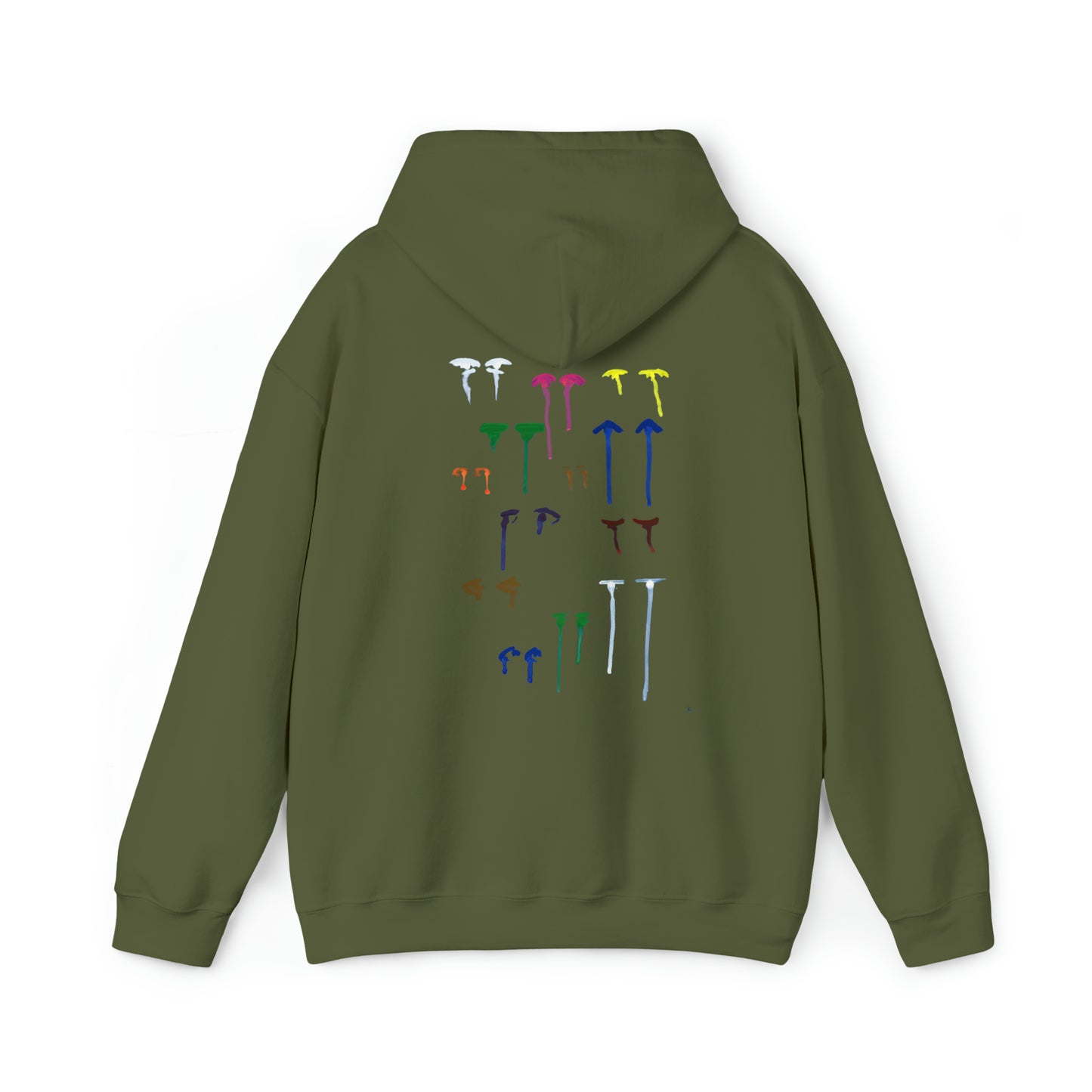 Tears everywhere .Unisex Hooded Sweatshirt